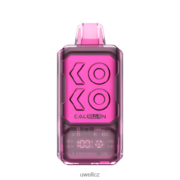 UWELL Brno - UWELL CALIBURN bar S18000 jednorázová vapka 6HT2F2303 bláznivá třešeň