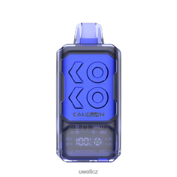 UWELL CZ - UWELL CALIBURN bar S18000 jednorázová vapka 6HT2F2301 modrý razz led