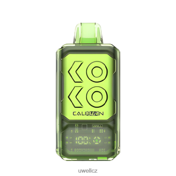 UWELL CZ - UWELL CALIBURN bar S18000 jednorázová vapka 6HT2F2301 modrý razz led