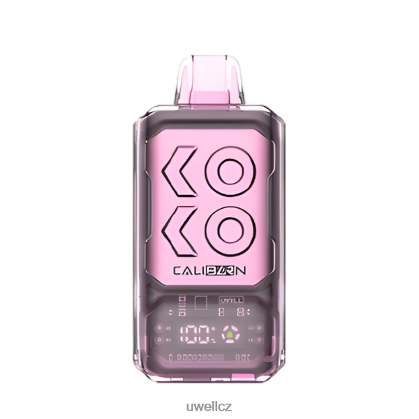 UWELL CZ - UWELL CALIBURN bar S18000 jednorázová vapka 6HT2F2301 modrý razz led