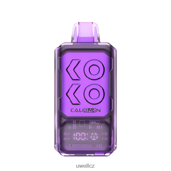UWELL Praha - UWELL CALIBURN bar S18000 jednorázová vapka 6HT2F2302 Průhledná