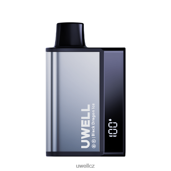 UWELL Praha - UWELL DL8000 jednorázová vapa 6HT2F2282 černý drak led