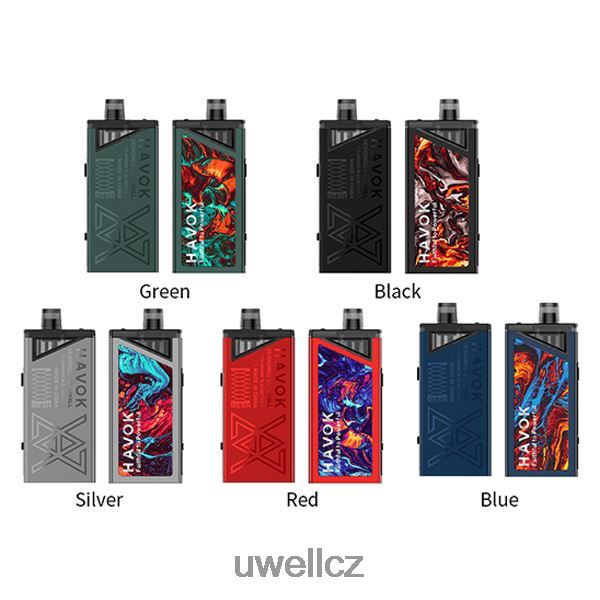 UWELL Elektronická Cigareta - UWELL HAVOK V1 sada 65w 6HT2F2186 modrý