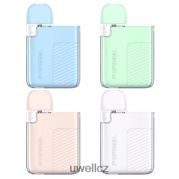 UWELL Recenze - UWELL POPREEL PK1 souprava pod | 520 mAh 6HT2F254 mléčná bílá