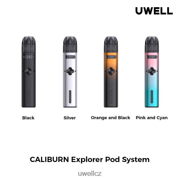 UWELL Cena - UWELL CALIBURN EXPLORER sada (systém podstavců) 6HT2F2165 stříbrný