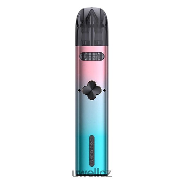 UWELL Disposable Vape - UWELL CALIBURN EXPLORER sada (systém podstavců) 6HT2F2167 růžová/azurová