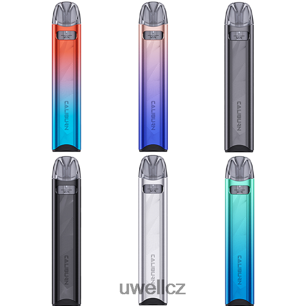 UWELL Elektronická Cigareta - UWELL CALIBURN A3S sada (systém podstavců) 6HT2F226 duhovka fialová