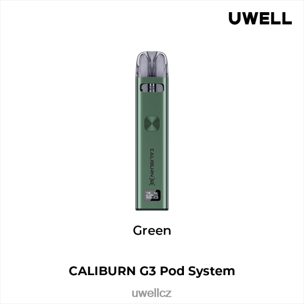 UWELL Elektronická Cigareta - UWELL CALIBURN G3 souprava 6HT2F2136 zelená