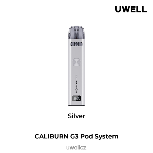 UWELL Online Shop - UWELL CALIBURN G3 souprava 6HT2F2138 stříbrný