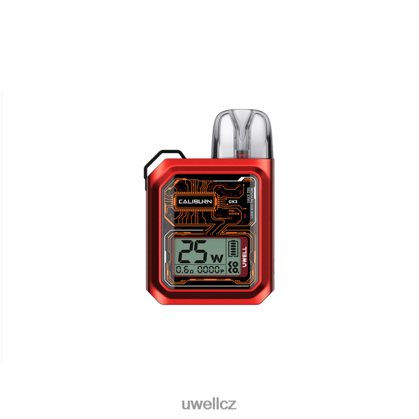 UWELL Praha - UWELL CALIBURN GK3 pod systém 6HT2F2172 Červené