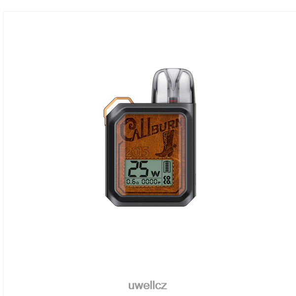 UWELL Recenze - UWELL CALIBURN GK3 pod systém 6HT2F2174 cmf černočerná