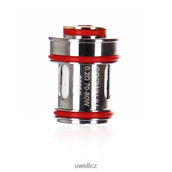 UWELL Brno - UWELL CROWN 4 náhradní cívky (4-balení) 6HT2F2183 duální cívka 0,4ohm