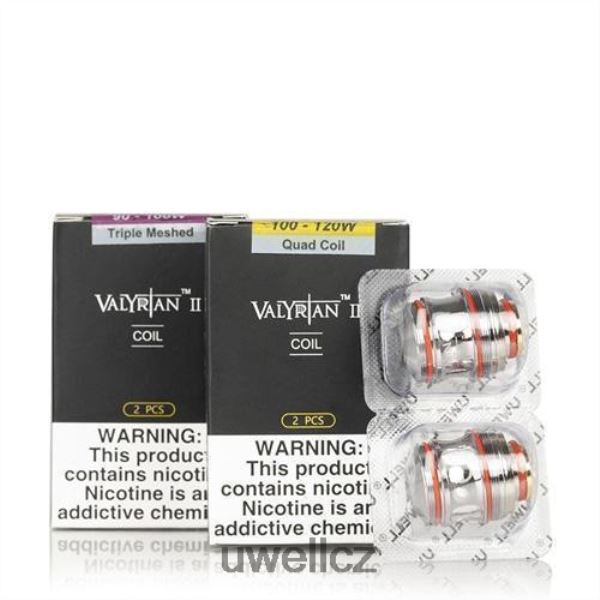 UWELL CZ - UWELL VALYRIAN 2 náhradní cívky (2 balení) 6HT2F231 čtyřnásobný 0,15ohm
