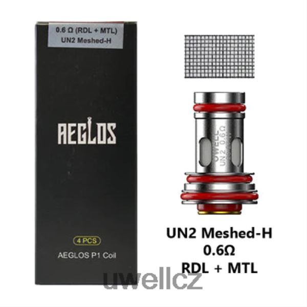 UWELL Vape Price - UWELL AEGLOS cívky | 4-balení 6HT2F2270 p1 un2 meshed-h 0,6ohm