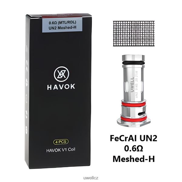 UWELL Vape Price - UWELL HAVOK V1 cívky (4 balení) 6HT2F2150 0,25 ohmu