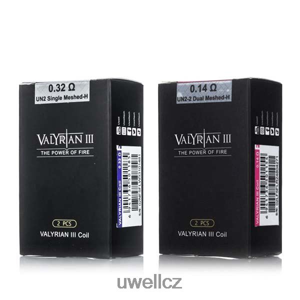UWELL Vape Price - UWELL VALYRIAN 3 náhradní cívky | 2 balení 6HT2F220 fecrai 0,14 ohmů