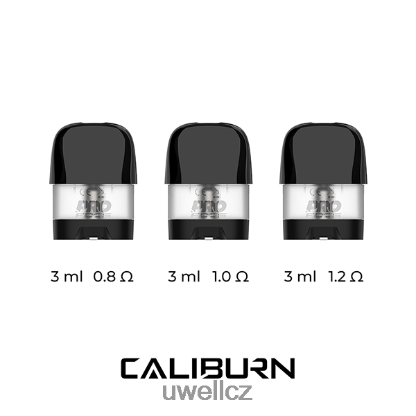UWELL Cena - UWELL CALIBURN X náhradní pouzdra | 2 balení 6HT2F245 3ml prázdná kazeta na pod