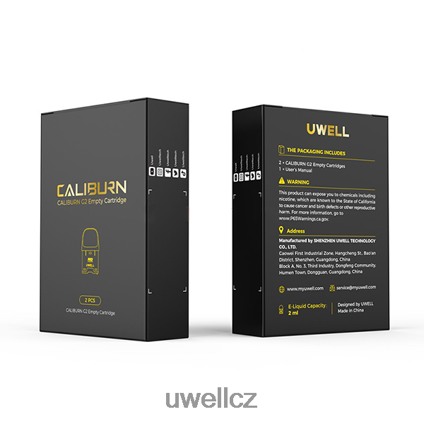 UWELL Disposable Vape - UWELL CALIBURN G2 náhradní kapsle 6HT2F217 2 balení