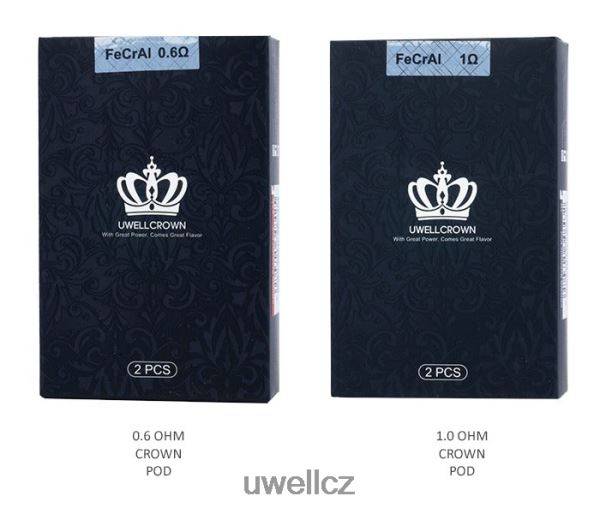 UWELL Elektronická Cigareta - UWELL CROWN lusky (2 balení) 6HT2F2266 1,0 ohm