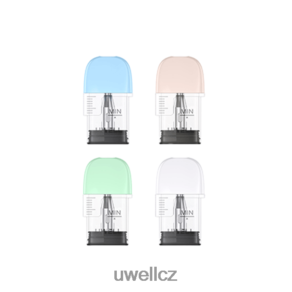 UWELL Recenze - UWELL POPREEL P1 náhradní pod (4 balení) 6HT2F284 1,2 ohmu