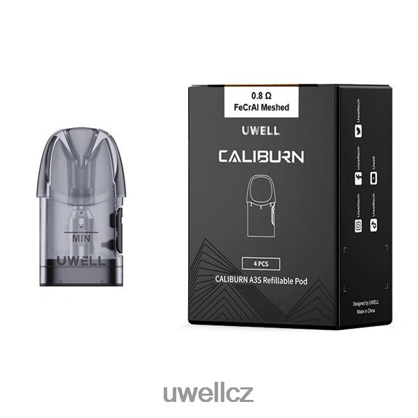 UWELL Vape Flavors - UWELL CALIBURN A3 náhradní pouzdra | 4-balení 6HT2F219 0,8 ohmu 2