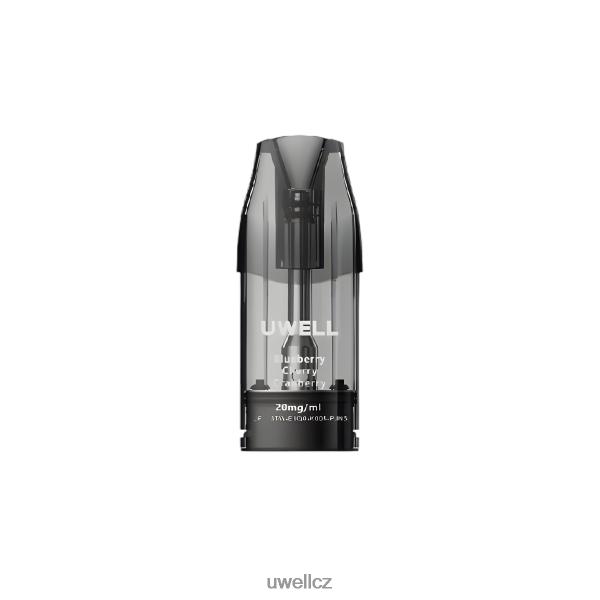 UWELL CZ - UWELL DQ600 předplněné příchutě na jedno použití 6HT2F2341 borůvka třešeň brusinka