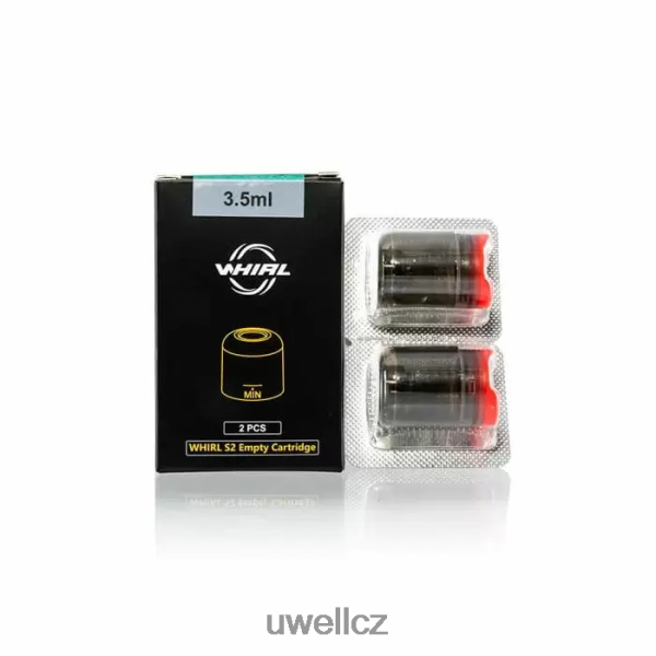 UWELL Online Shop - UWELL WHIRL S2 kartuše (3,5 ml) (2 balení) 6HT2F2248 3,5 ml