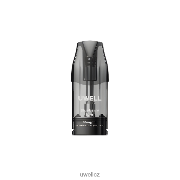 UWELL Recenze - UWELL DQ600 předplněné příchutě na jedno použití 6HT2F2344 hroznový led