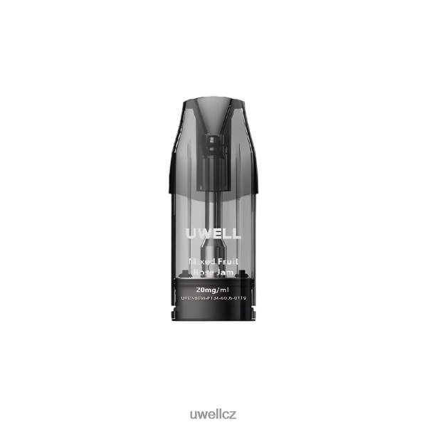 UWELL Recenze - UWELL DQ600 předplněné příchutě na jedno použití 6HT2F2344 hroznový led